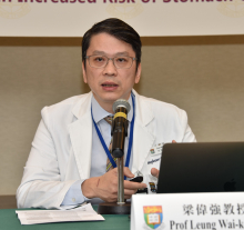 Professor Leung Wai-keung, Li Shu Fan Medical Foundation Professor in Gastroenterology, Clinical Professor of Department of Medicine, Li Ka Shing Faculty of Medicine, HKU points out that, the HKU study finds that the long-term use of PPIs doubled the risk of stomach cancer development even after successful H. pylori eradication. The risk rose in tandem with the dose and duration of PPIs treatment.